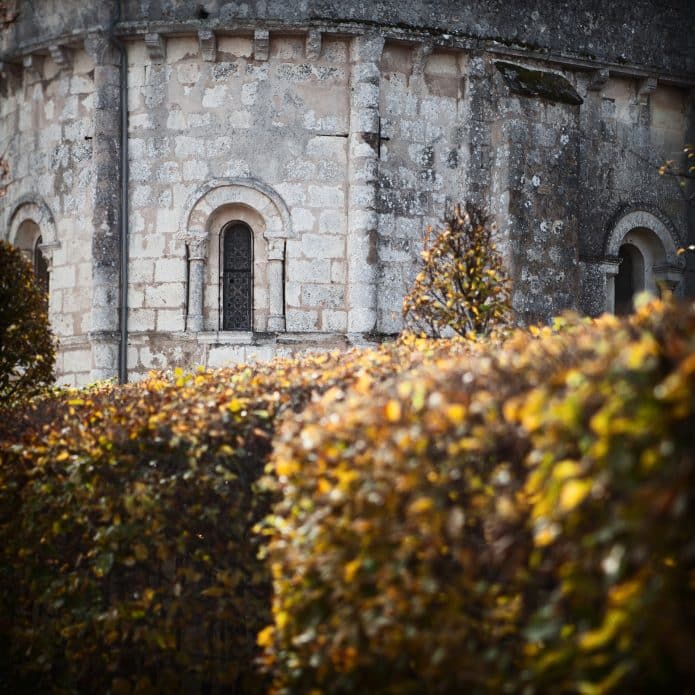 Château Fourcas Hosten église automne